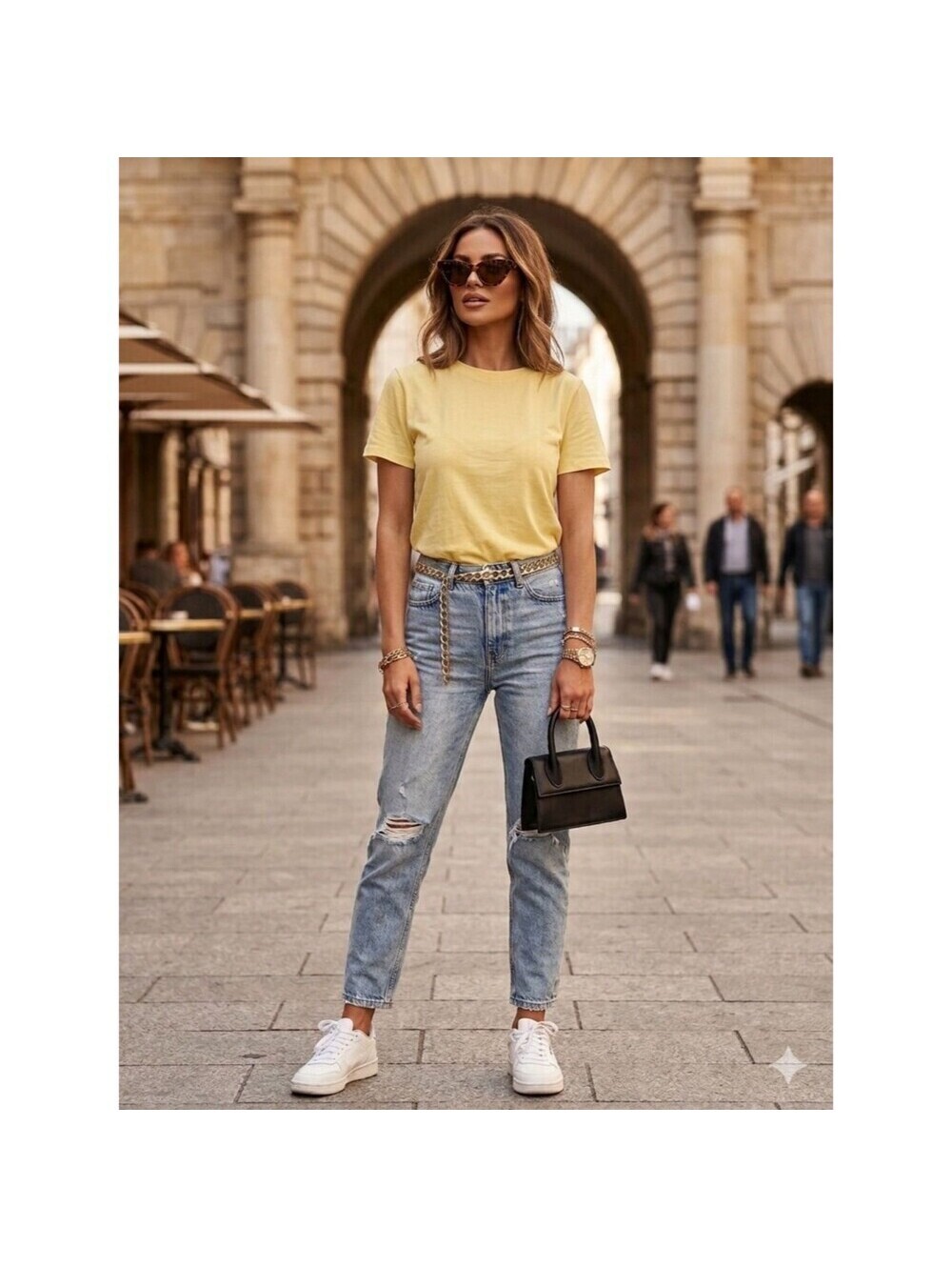 NWT- Yellow T shirt